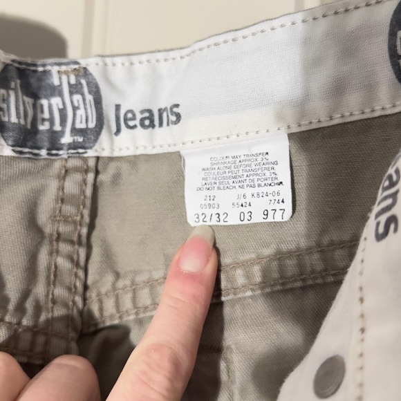 SILVERTAB LEVI’S WIDE LEG DENIM JEANS - Picture 4 of 5